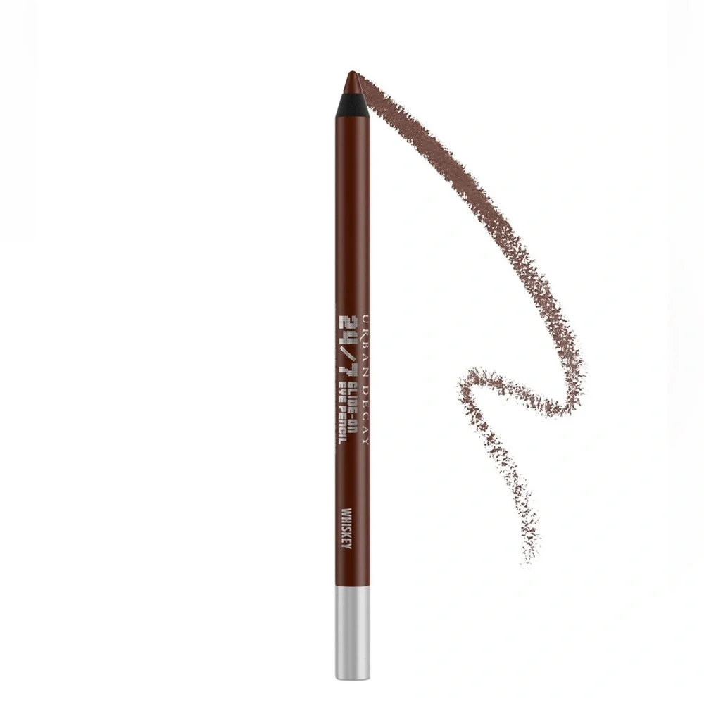 4/$30 Sale💫Urban Decay 24/7 Glide On Eyeliner Pencil Whiskey Brown Mini Size
